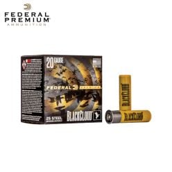 Federal Black Cloud FS Steel 20 ga 3'' 1 oz #2 Steel 25/Box Ammunition
