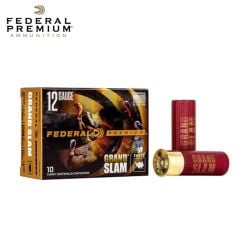Munitions Federal Grand Slam 12 ga 2.75'' 1 1/2 oz #5 plomb cuivré 10/pqt