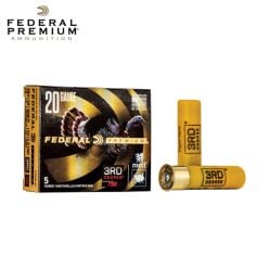 Federal 3rd Degree Heavyweight TSS 20 ga 3'' 1 1/2 oz #5, #6 and #7 5/Box Ammunition