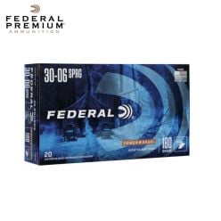 Federal Power-Shok 30-06 Springfield 180 gr Jacketed Soft Point 20/Box Ammunition