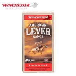Winchester American Lever Range 357 Magnum 130 gr 50/Box Ammunition