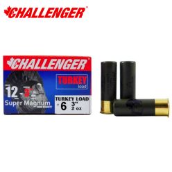 Challenger Super Steel Magnum 12 ga 3'' 1 1/4 oz #1 25/Box Ammunition
