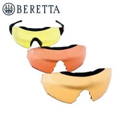 Beretta Puull Shooting Glasses 3-Lens Pack