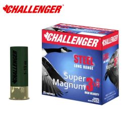 Challenger Steel Super Magnum 12 ga 3.5'' 1 1/2 oz BBB 25/Box Ammunition