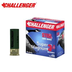 Challenger Steel 12 ga 3.5'' 1 1/2 oz BB 25/Box Ammunition