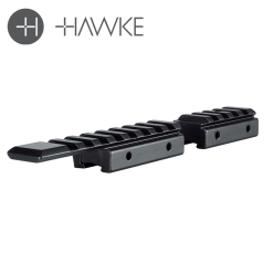 Hawke 9-11mm To Weaver Picatinny 2-Piece Adapter Base