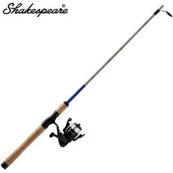 Ensemble Canne et Moulinet Shakespeare Catch More Fish R Walleye 6'6" (198 cm) Moyenne 2 morceaux avec Moulinet 30