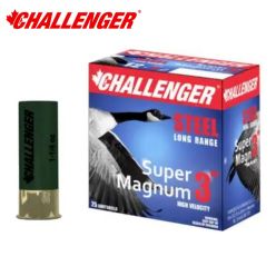 Challenger Steel Super Magnum 12 ga 3'' 1-1/4 oz #4 Ammunition 25/Box