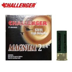 Challenger Magnum 12 ga 2.75'' 1 1/8 oz #3 Ammunition 25/Box