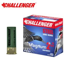 Challenger Steel Magnum 12 ga 2.75'' 1-1/8 oz #4 Ammunition 25/Box