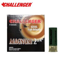 Challenger Steel Magnum 12 ga 2.75'' 1 1/8 oz #1 Ammunition 25/Box
