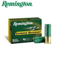 Remington 12 ga 3'' 10 Pellets 000 Buck Ammunition 5/Box