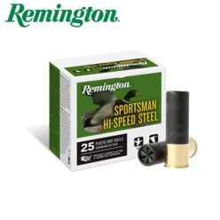 Remington Sportsman Hi-Speed Steel 12 ga 3'' 1 1/8 oz #4 Ammunition 25/Box