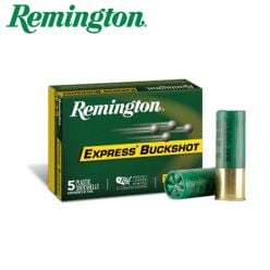 Remington Express Magnum Buckshot 12 ga 3'' 15 Pellets 00 Buck Ammunition 5/Box