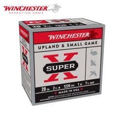 Winchester Super-X 20 ga 2.75'' 1 oz #7.5 Ammunition 25/Box