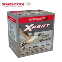Winchester Xpert Waterfowl 20 ga 3'' 7/8 oz #4 Ammunition 25/Box