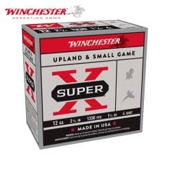 Winchester Super-X 12 ga 2.75'' 1 1/4 oz #4 Ammunition 25/Box