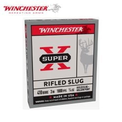 Winchester Super-X .410 ga 3'' 1/4 oz Rifled Slug Ammunition 5/Box