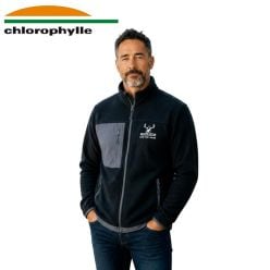 Chlorophylle Men's Black Fleece Jacket
