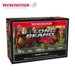 Munitions Winchester Long Beard XR 12 ga 3" 1 3/4 oz #4
