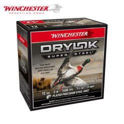Winchester DryLok Super Steel 12 ga 3" 1 1/4 oz #3 Ammunition