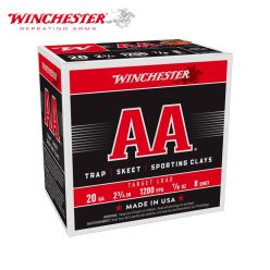 Winchester AA 20 ga 2-3/4" 7/8 oz #8 Ammunition