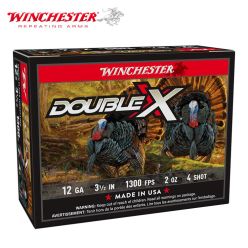 Winchester Double X 12 ga 3-1/2" 2 oz #4 Ammunition