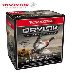 Winchester DryLok Super Steel 12 ga 3-1/2" 1-1/2 oz #3 Ammunition