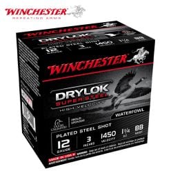 Winchester DryLok Super Steel 12 ga 3" 1-1/4 oz BB Ammunition