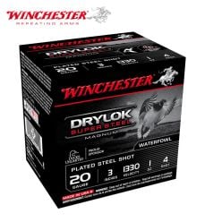 Winchester DryLok Super Steel 20 ga 3" 1 oz #4 Ammunition