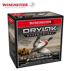 Munitions Winchester DryLok Super Steel 20 ga 2-3/4" 3/4 oz #4