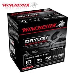 Winchester DryLok Super Steel 10 ga 3-1/2" 1-3/8 oz BBB Ammunition