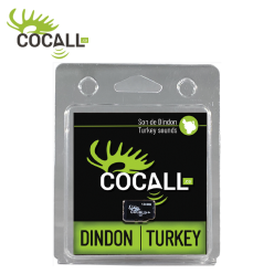 COCALL Wild Turkey Sound MicroSD Card 5 Sounds
