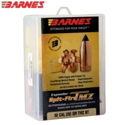 Barnes 50 Caliber Sabot Spit Fire TMZ 250 Grain Polymer Tip Boat Tail Bullets 15/Pack