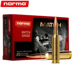 Norma Golden Target Match 6mm Creedmoor 107 Grains 20/Box Ammunition