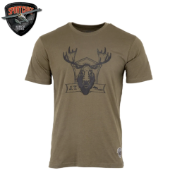 T-Shirt De Chasse Sportchief J.T. Moose Cyprès