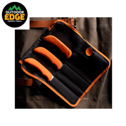 Outdoor Edge WildLite Roll Pack Hunting Knife Set