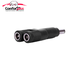 Doubleur de Prise DC Conforteck DP4DC 2,5mm x 5,5mm