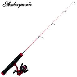 Ensemble Spinning Shakespeare Fuel Ice 25" Pour Pêche Sur Glace