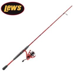 Ensemble Canne Et Moulinet Spinning Lew's Mach Smash 6'6" Medium