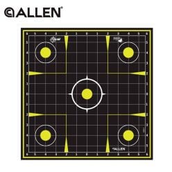 EZ Aim Splash Reactive Sight-In Grid Targets 12.5" 30/Pack
