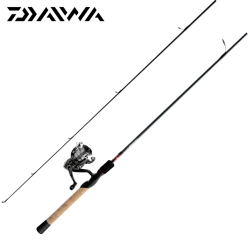 Combo À Lancer Léger Daiwa Crossfire LT G 6' Moyenne Légère 2 Pièces