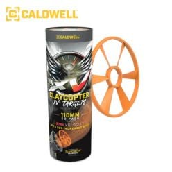 Caldwell ClayCopter XV 110 mm Hi-Viz Orange Targets 50/Pack