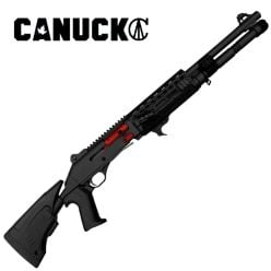 Fusil Canuck Elite TacOp Ruby Red Controls 12 GA 18.6"