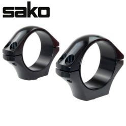 Sako Optilock Rings 30mm Low Blued