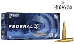 Federal Power-Shok Rifle 32 Win Special 170 gr. Ammunition — Londero Sports