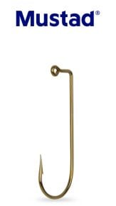 Hameçons Mustad Aberdeen 90 Degrés Bronze (100)