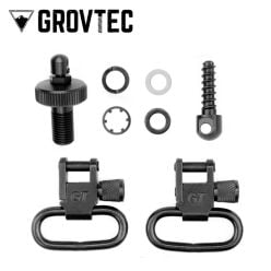 Grovtec GTSW37 Mossberg 500 Shotgun Locking Swivel Set