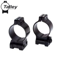 Anneaux pour lunette Talley Screw Lock Detachable Scope Rings 30mm Moyen Noir