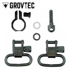 Grovtec GTSW41 .645-.660 One Piece Barrel Band Swivel Set